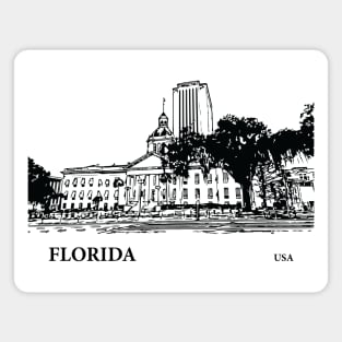 Florida State USA Magnet